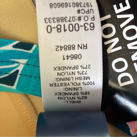 Floral one piece swimsuit size 22 - Picture 6 of 9